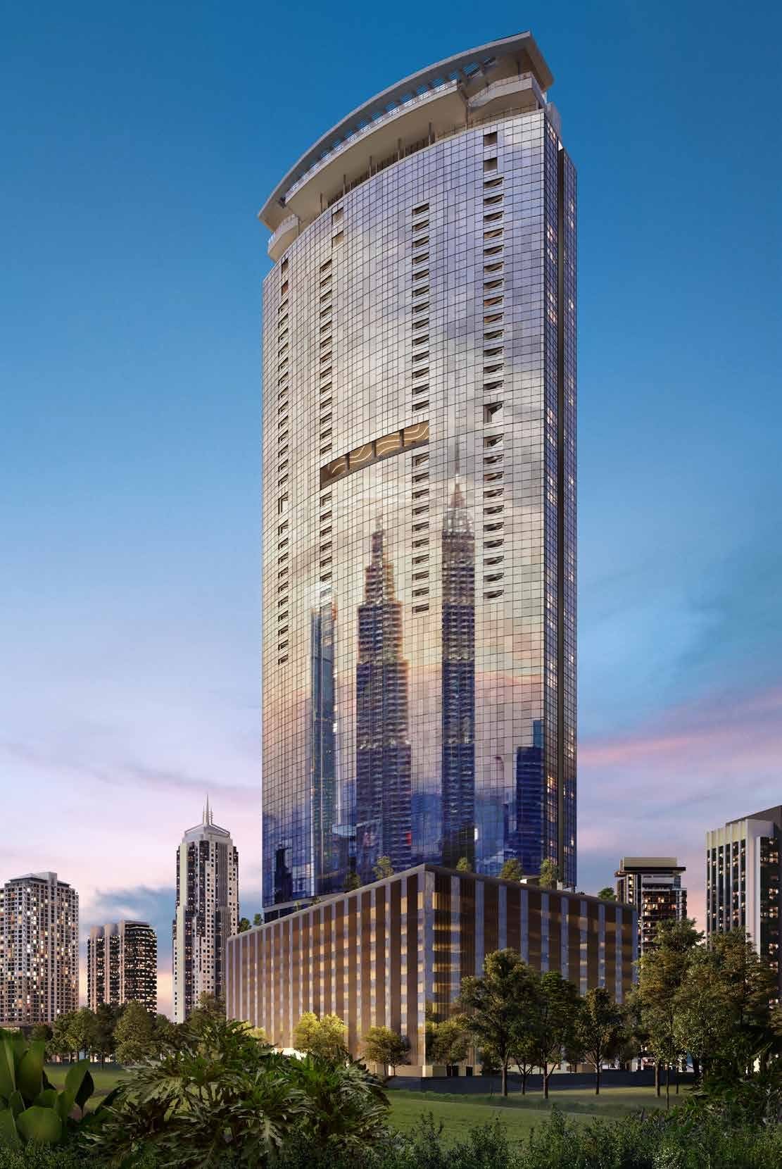 Eaton Residences seen from Jalan Kia Peng
