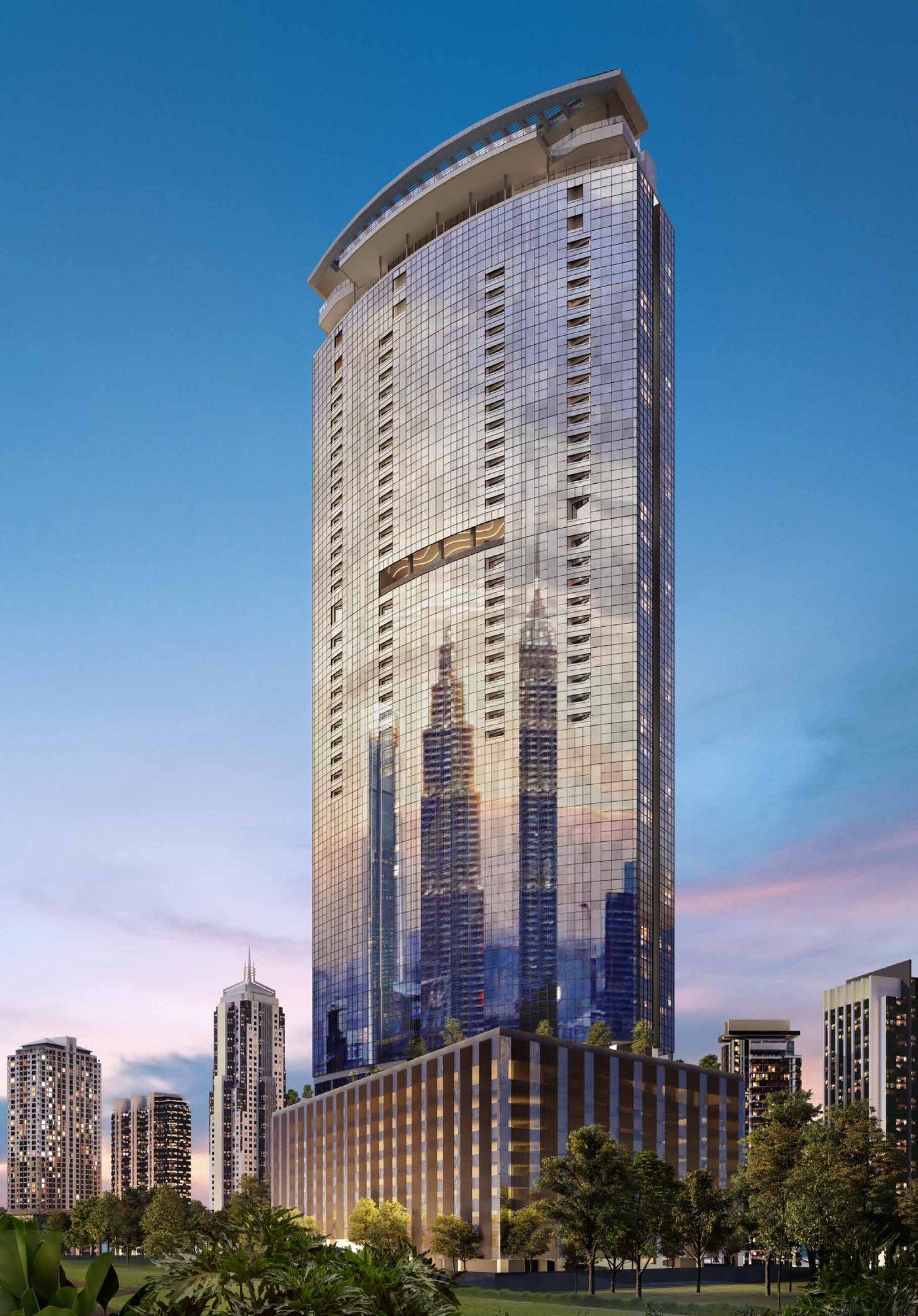 The 52-storey tower at 28 Jalan Kia Peng